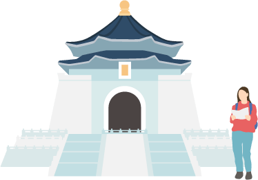 中正紀念堂のイラスト